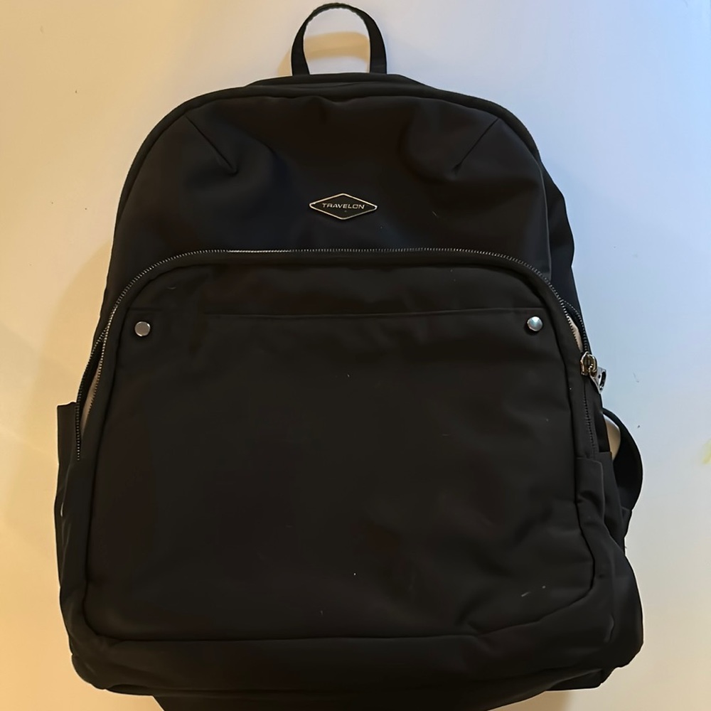Black Travelon Anti Theft Backpack